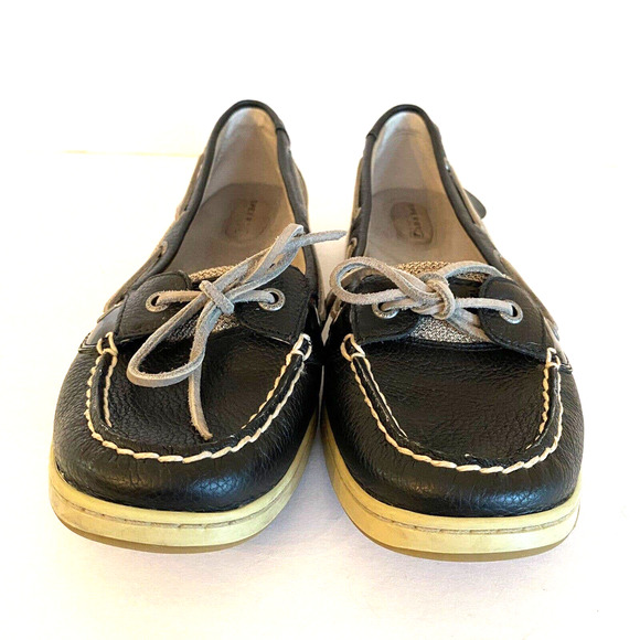 Sperry Top Sider Navy Blue Angelfish Boat Shoes Women’s Sz 11M - Picture 3 of 8